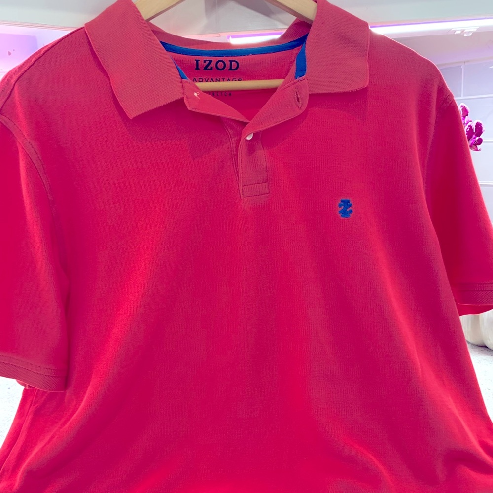 Izod Men’s Pink polo